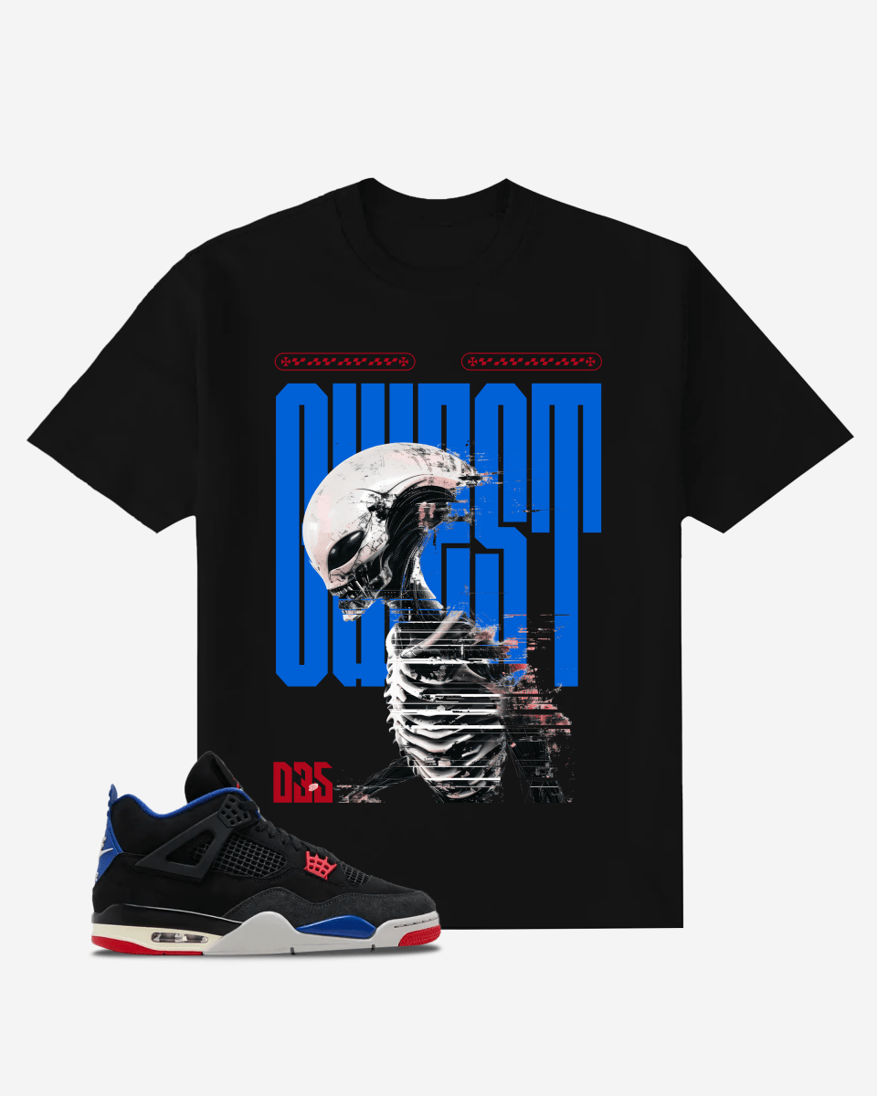 G West Alien Glitch Oversized T-Shirt Mens G West