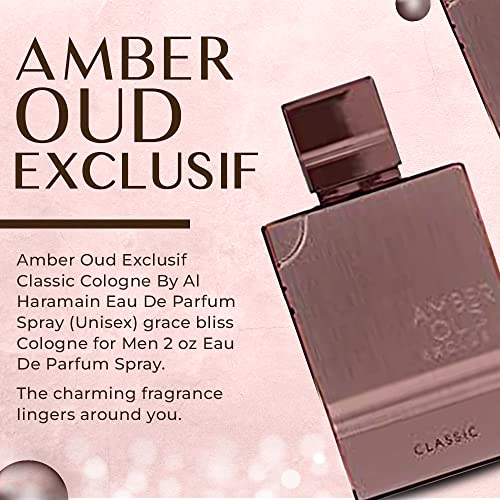 Al Haramain Amber Oud Exclusif Extrait De Parfum Classic 2 oz 60 ml Unisex Rafaelos