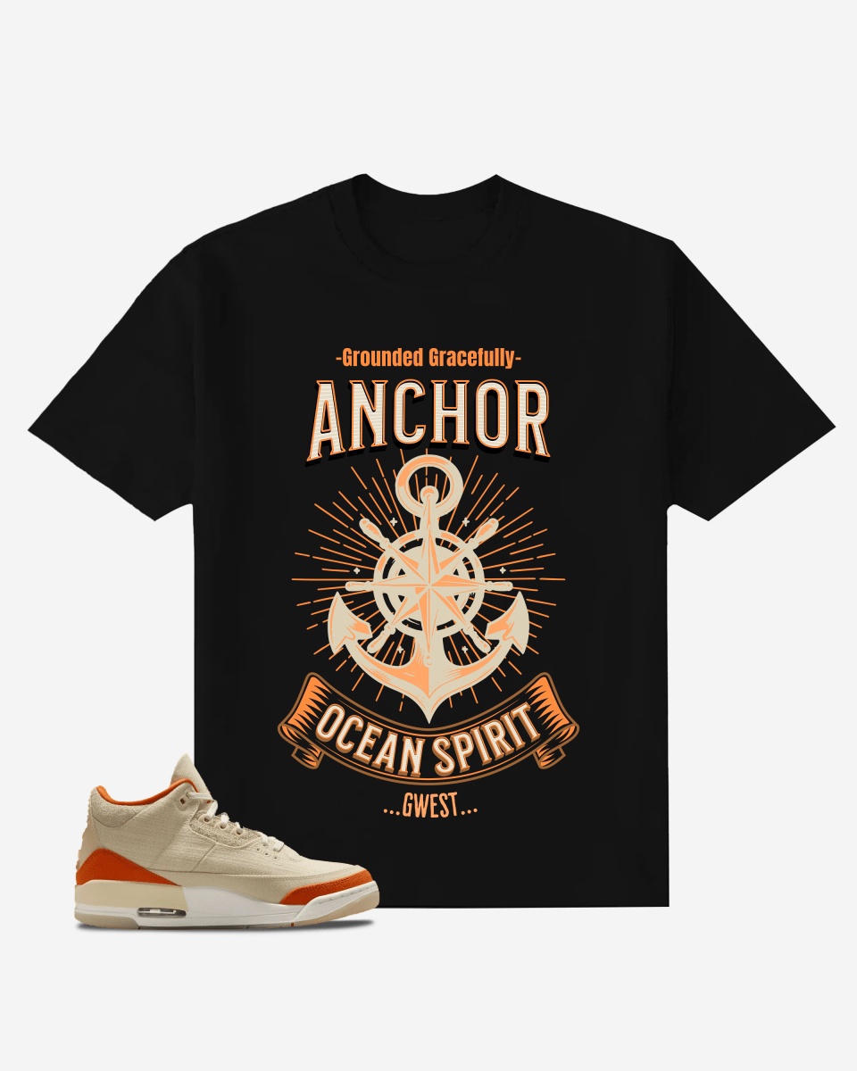 G West Anchor Ocean Spirit Oversized T-Shirt Mens G West