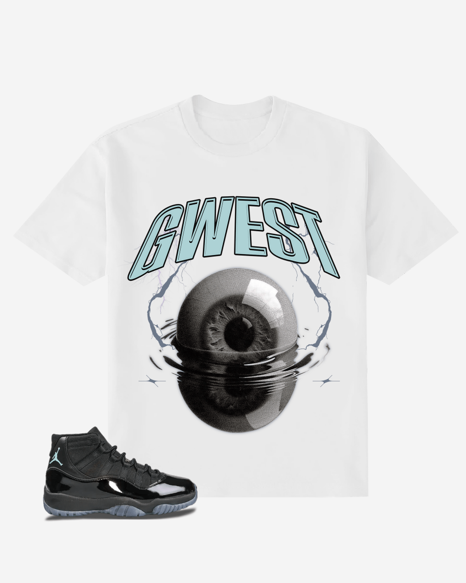 G West Aqua Vision Oversized T-Shirt Mens G West