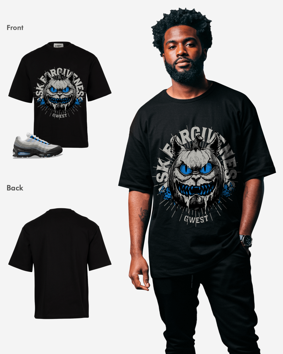 G West Ask Forgiveness Oversized Men's T-Shirt G West