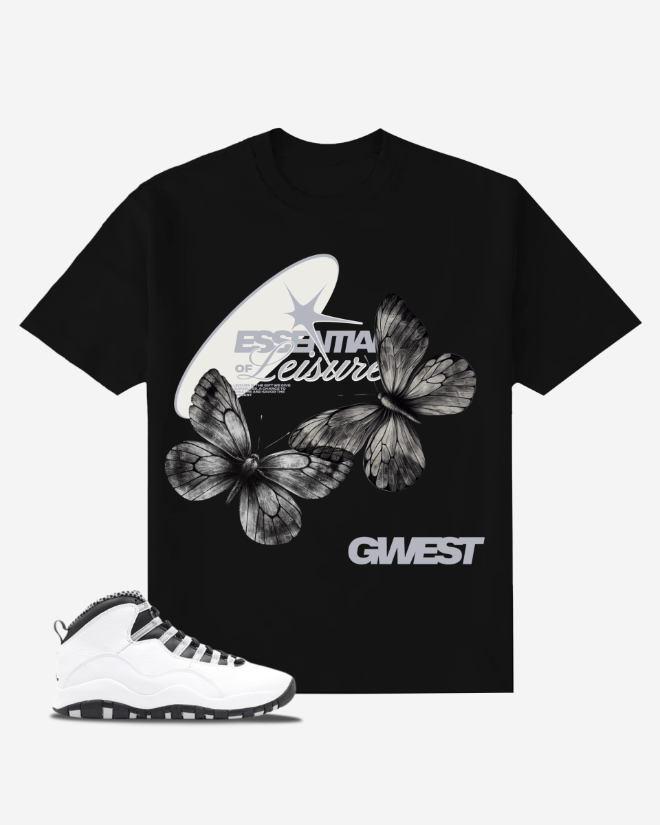 G West Butterfly Oversized T-Shirt Mens G West