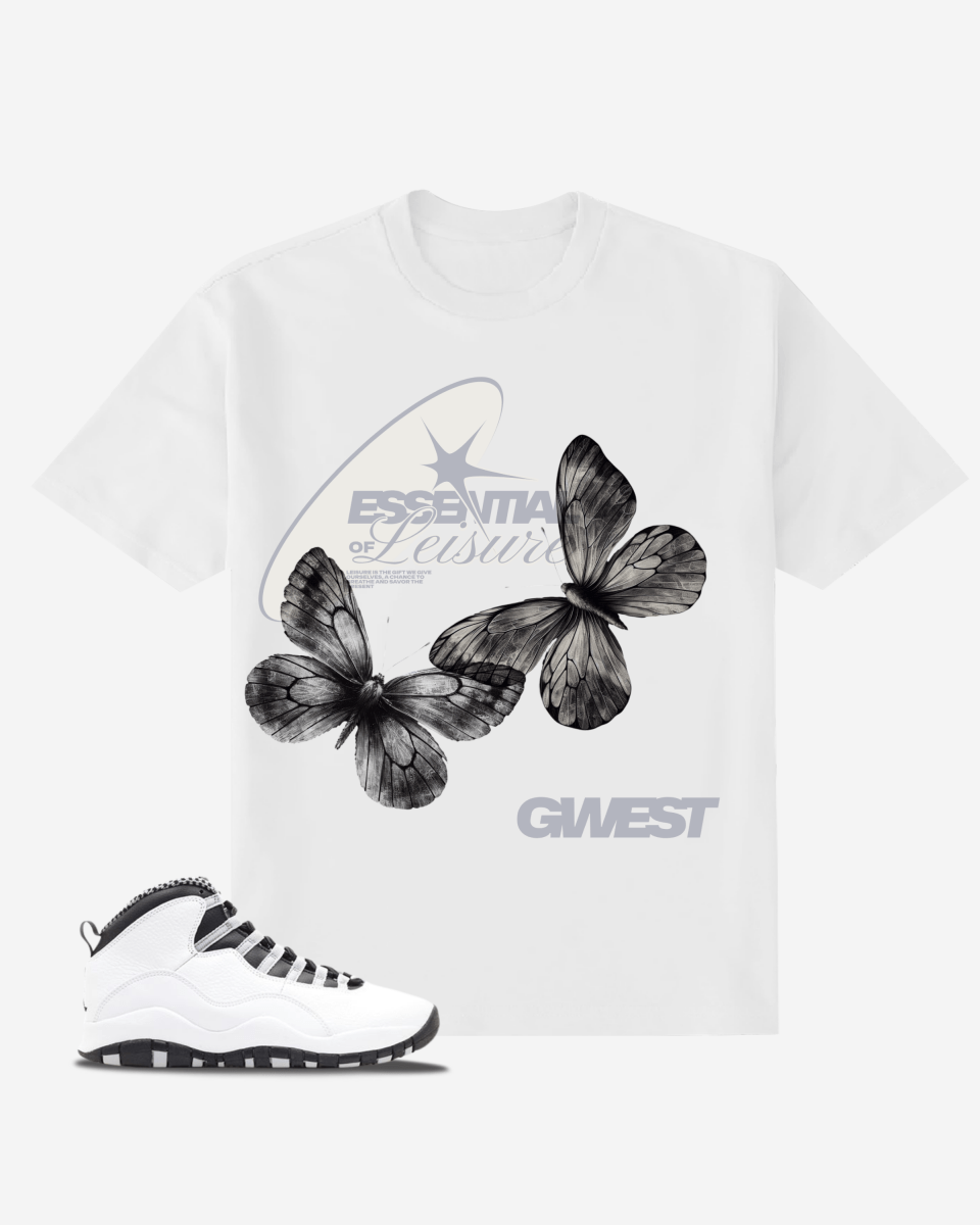 G West Butterfly Oversized T-Shirt Mens G West