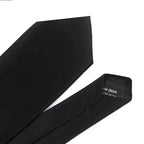 Black Business Skinny Men Neckties Wedding Slim Ties Elegant Men Lightweight High Quality Modern Ties Stevvex