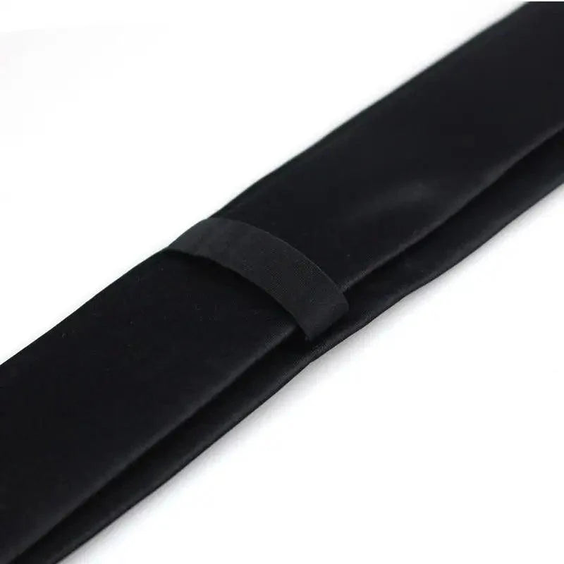 Black Business Skinny Men Neckties Wedding Slim Ties Elegant Men Lightweight High Quality Modern Ties Stevvex