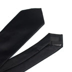 Black Business Skinny Men Neckties Wedding Slim Ties Elegant Men Lightweight High Quality Modern Ties Stevvex