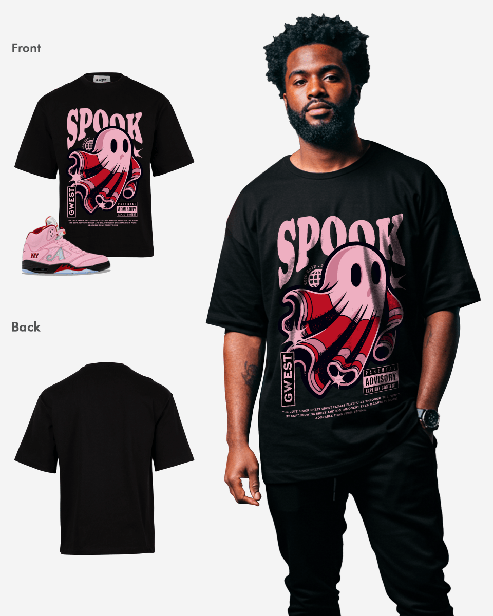 G West Boo But Not Scary Oversized Men's T-Shirt G West