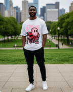 G West Boo But Not Scary Oversized Men's T-Shirt G West