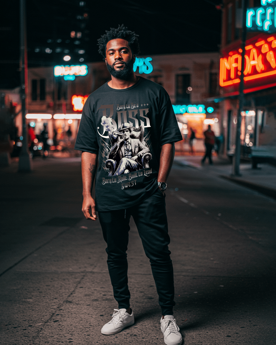 G West Boss Oversized T-Shirt Mens G West