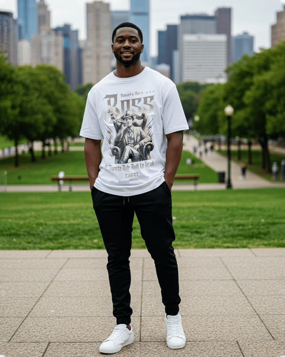 G West Boss Oversized T-Shirt Mens G West