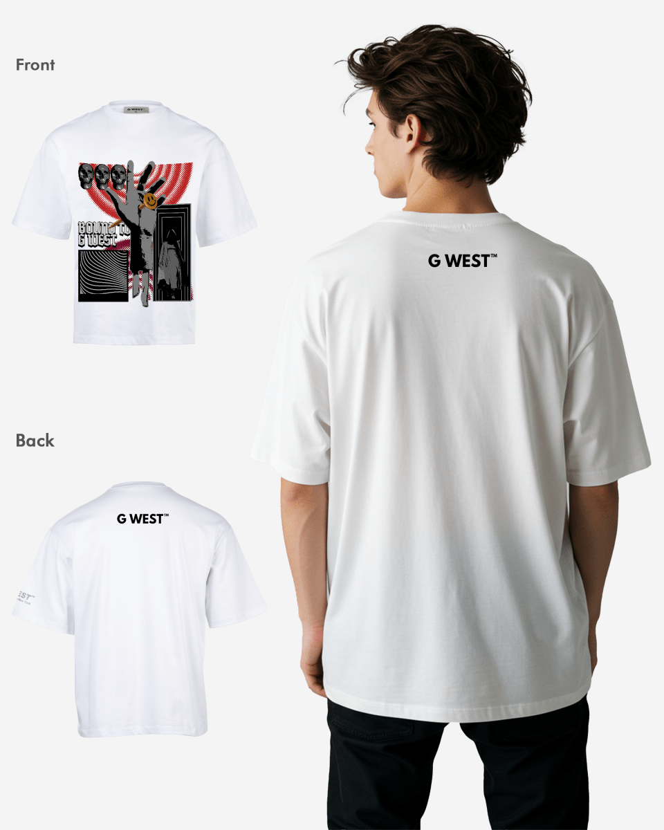 G West BOUND TO G WEST OVERSIZED T-Shirt Mens G West