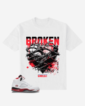 G West Broken Heart Oversized T-Shirt Mens G West
