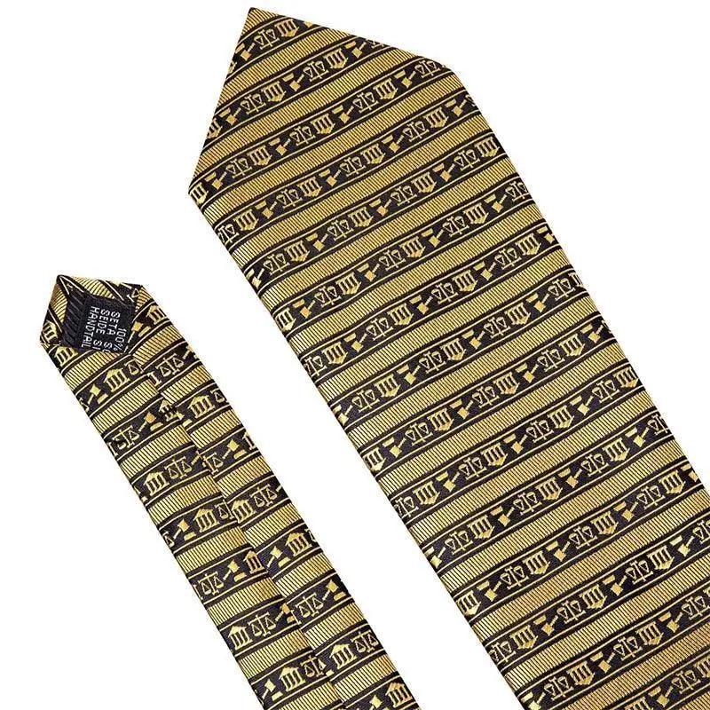 Business Luxury Men Silk Necktie Fashion Tie Sets For Men Wedding Party Wear Elegant Neck Tie Design For Men Soft Business Casual Suit Neckties Stevvex