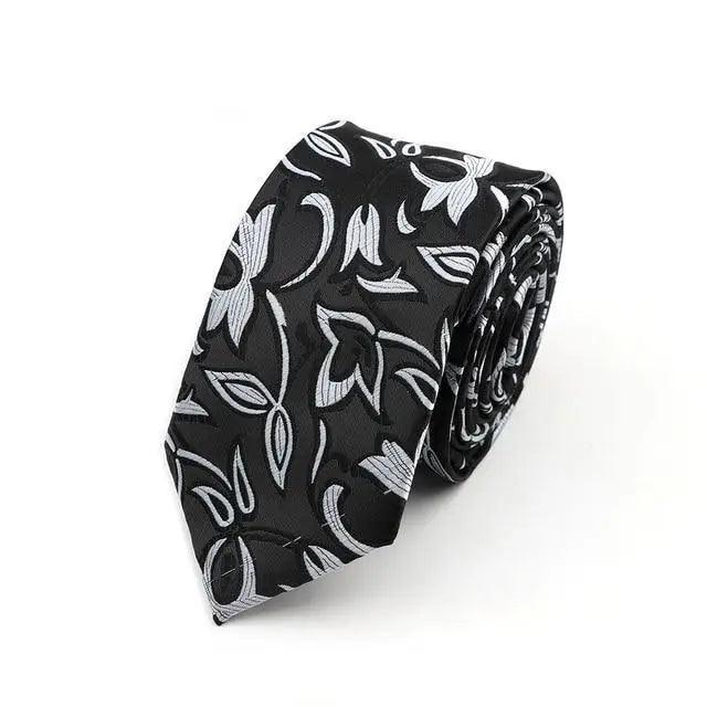 Casual Skinny Men Ties Fashion Polyester Comfortable Striped Necktie Business Design Formal Slim Office Necktie For Men Stevvex