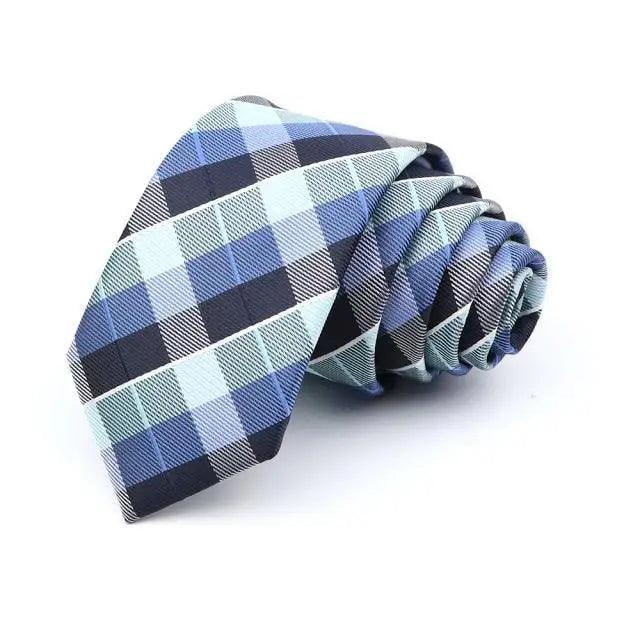 Casual Skinny Men Ties Fashion Polyester Comfortable Striped Necktie Business Design Formal Slim Office Necktie For Men Stevvex