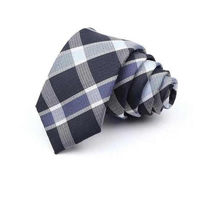 Casual Skinny Men Ties Fashion Polyester Comfortable Striped Necktie Business Design Formal Slim Office Necktie For Men Stevvex
