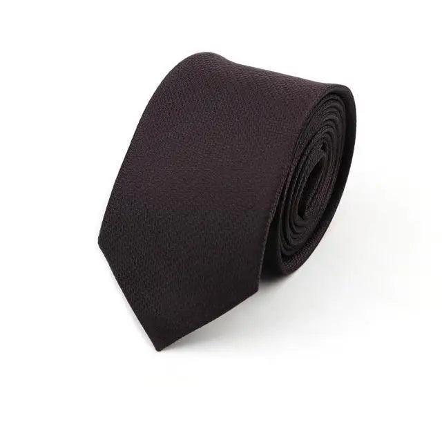 Casual Skinny Men Ties Fashion Polyester Comfortable Striped Necktie Business Design Formal Slim Office Necktie For Men Stevvex