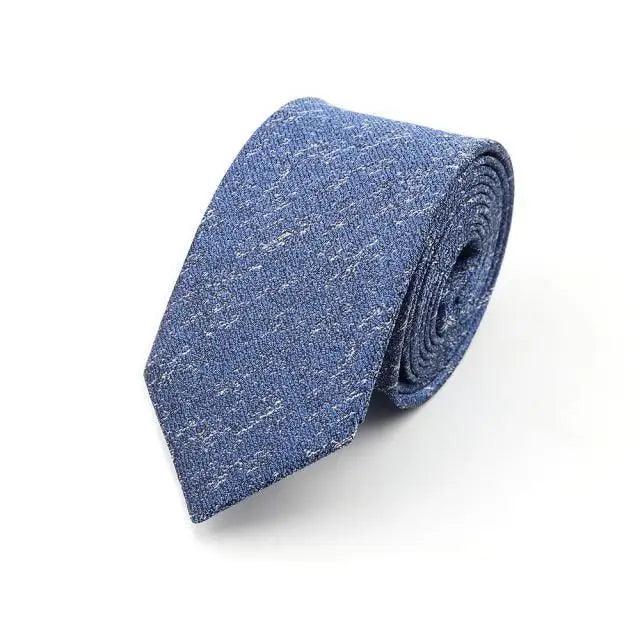 Casual Skinny Men Ties Fashion Polyester Comfortable Striped Necktie Business Design Formal Slim Office Necktie For Men Stevvex