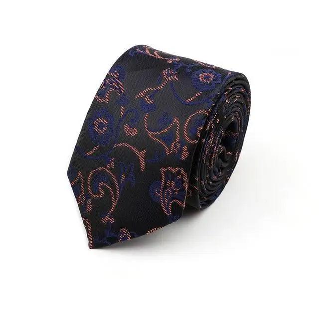 Casual Skinny Men Ties Fashion Polyester Comfortable Striped Necktie Business Design Formal Slim Office Necktie For Men Stevvex