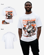 G West Chase Your Fortune Journey Oversized T-Shirt Mens G West