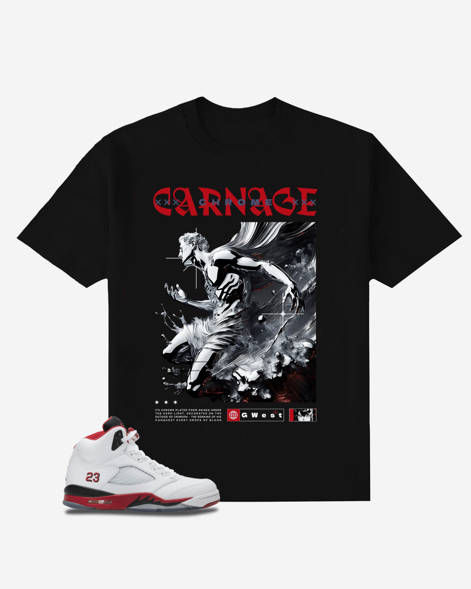 G West Chrome Carnage Oversized T-Shirt G West
