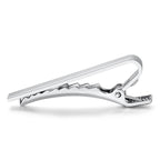 Classic Tie Clip Fashion Style Tie Bars For Men Metal Tone Tie Bar Clip Tie Pins Elegant Tie Clips For Men Fathers' Day Valentine's Day Gift Simple Bar Clasp Practical Necktie Accessories Clasp Tie Pin For Mens Collar Clip Stevvex