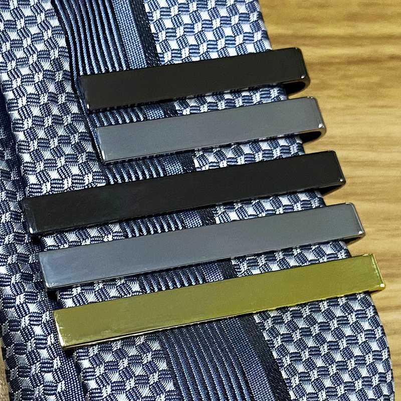 Classic Tie Clip Fashion Style Tie Bars For Men Metal Tone Tie Bar Clip Tie Pins Elegant Tie Clips For Men Fathers' Day Valentine's Day Gift Simple Bar Clasp Practical Necktie Accessories Clasp Tie Pin For Mens Collar Clip Stevvex