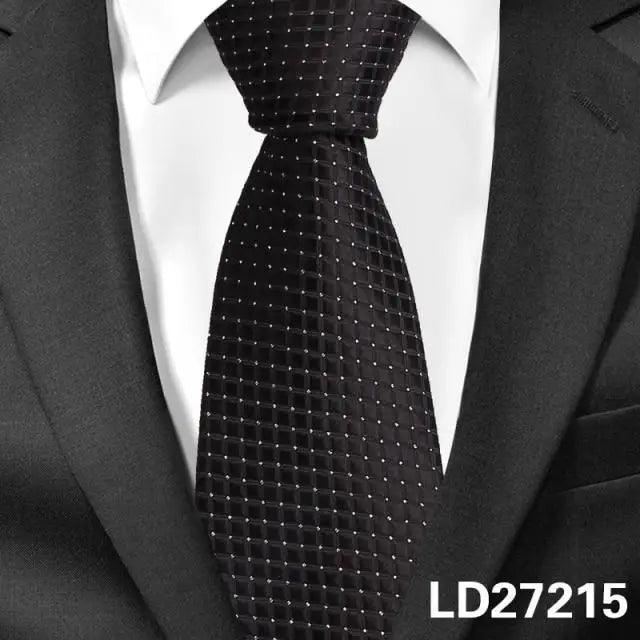 Colorful Men Necktie Business Wedding Fashion Various Colors Easy Match Ties For Men Men's Necktie Classic Tie Business Suit Accessory Elegant Tie Stevvex