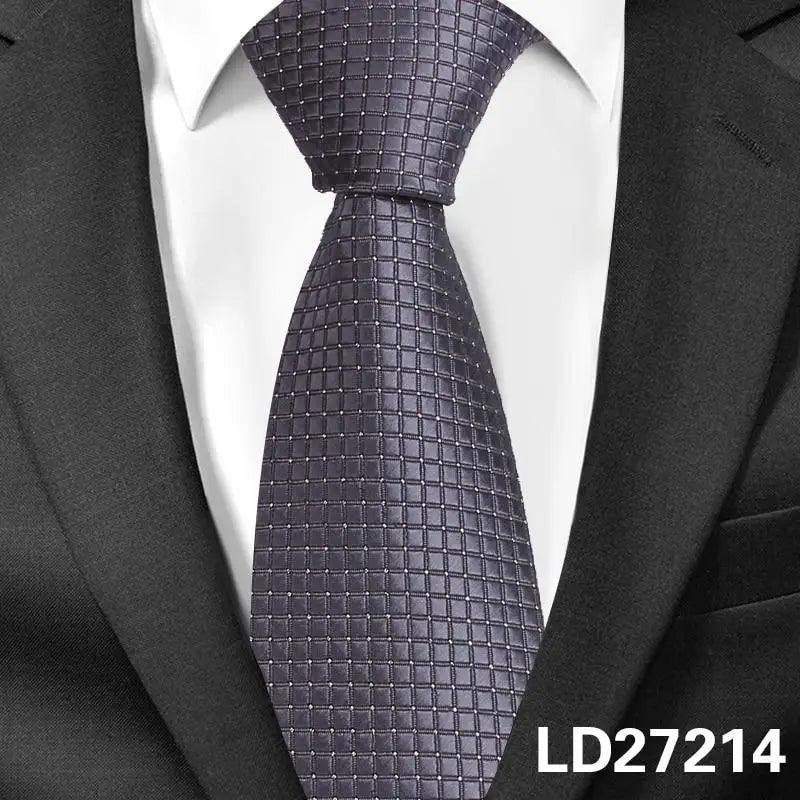 Colorful Men Necktie Business Wedding Fashion Various Colors Easy Match Ties For Men Men's Necktie Classic Tie Business Suit Accessory Elegant Tie Stevvex