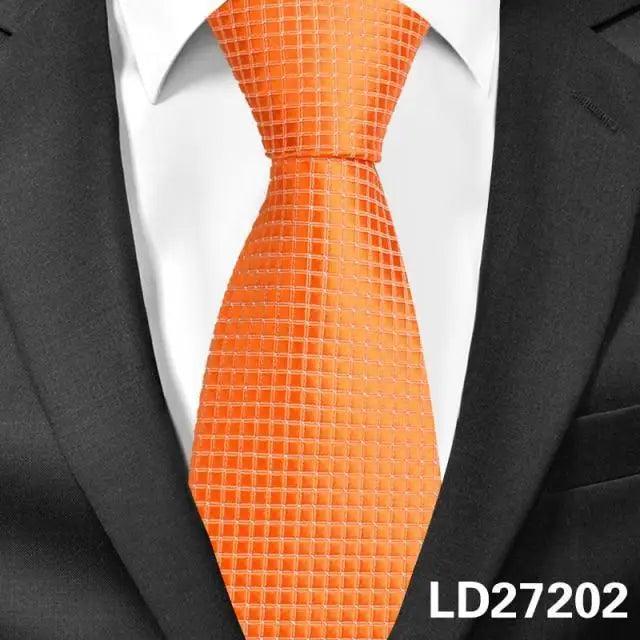 Colorful Men Necktie Business Wedding Fashion Various Colors Easy Match Ties For Men Men's Necktie Classic Tie Business Suit Accessory Elegant Tie Stevvex