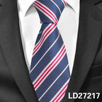 Colorful Men Necktie Business Wedding Fashion Various Colors Easy Match Ties For Men Men's Necktie Classic Tie Business Suit Accessory Elegant Tie Stevvex
