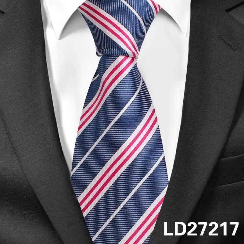 Colorful Men Necktie Business Wedding Fashion Various Colors Easy Match Ties For Men Men's Necktie Classic Tie Business Suit Accessory Elegant Tie Stevvex