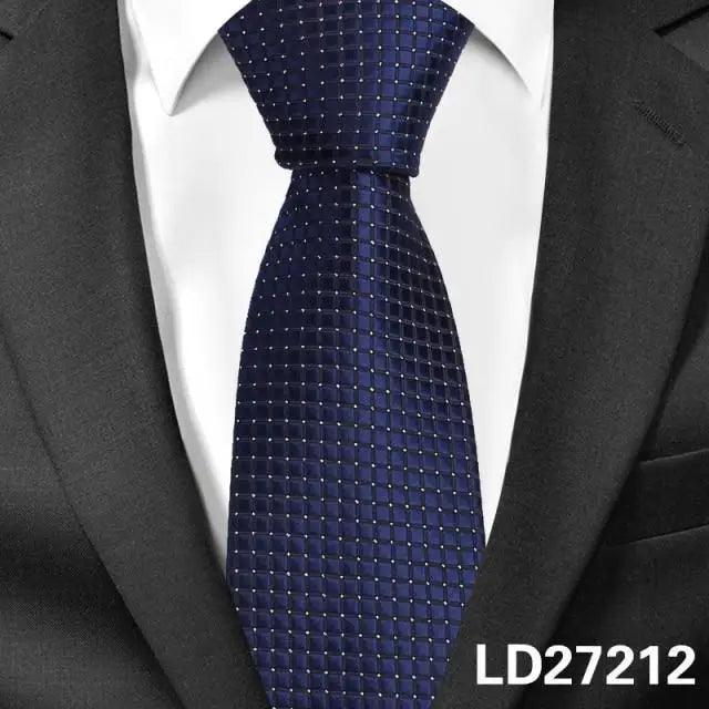 Colorful Men Necktie Business Wedding Fashion Various Colors Easy Match Ties For Men Men's Necktie Classic Tie Business Suit Accessory Elegant Tie Stevvex