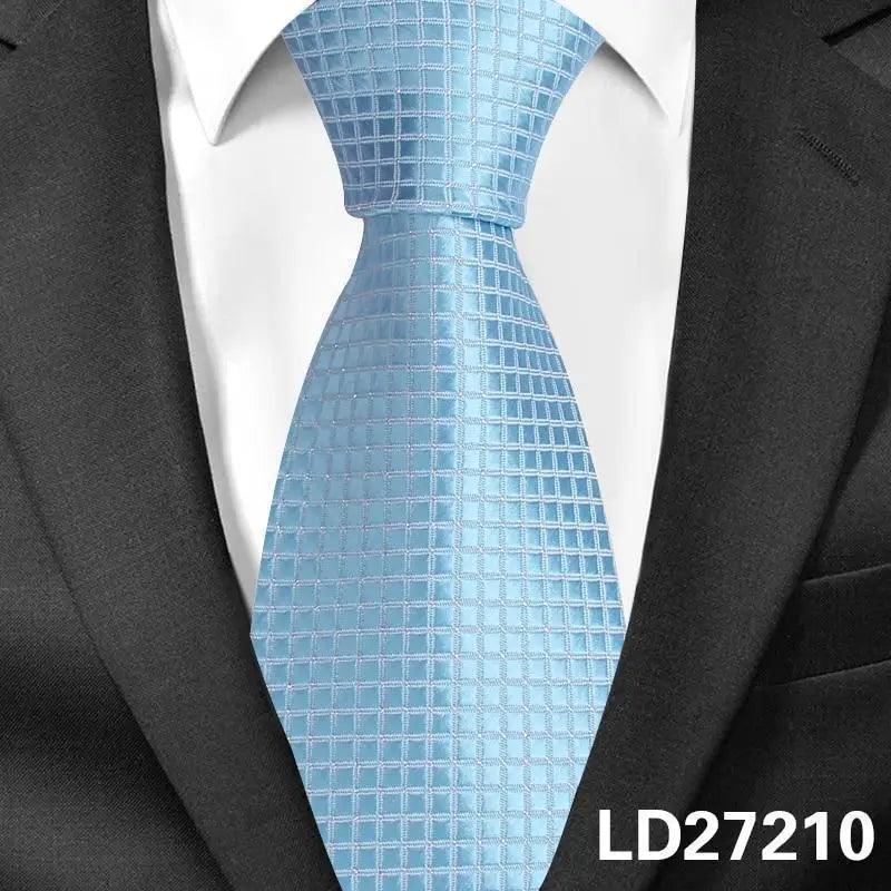 Colorful Men Necktie Business Wedding Fashion Various Colors Easy Match Ties For Men Men's Necktie Classic Tie Business Suit Accessory Elegant Tie Stevvex