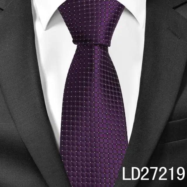 Colorful Men Necktie Business Wedding Fashion Various Colors Easy Match Ties For Men Men's Necktie Classic Tie Business Suit Accessory Elegant Tie Stevvex