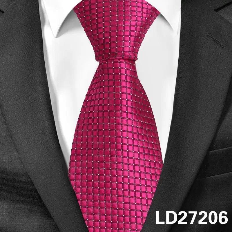 Colorful Men Necktie Business Wedding Fashion Various Colors Easy Match Ties For Men Men's Necktie Classic Tie Business Suit Accessory Elegant Tie Stevvex