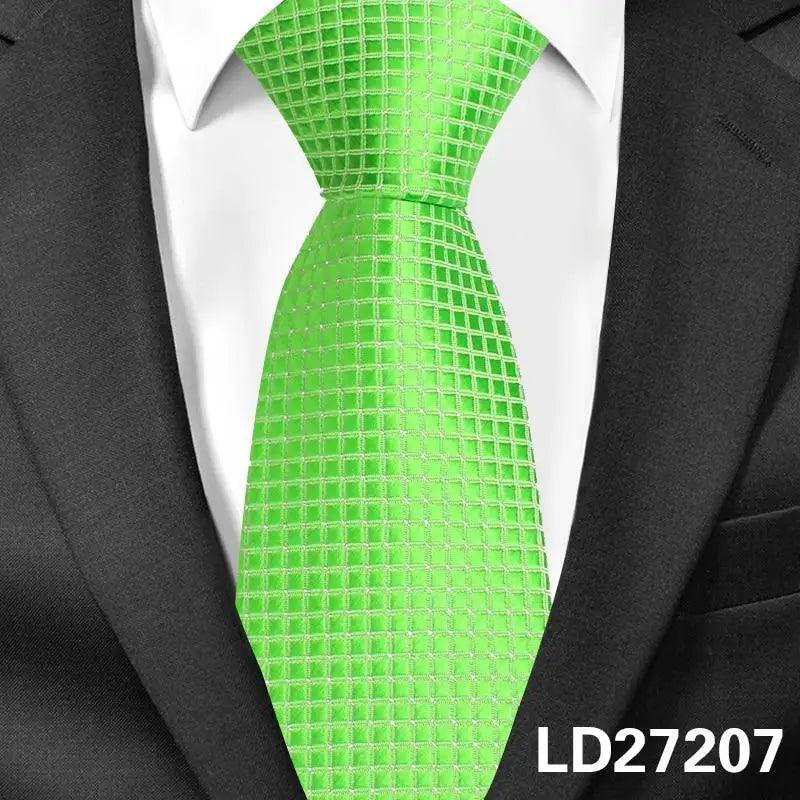 Colorful Men Necktie Business Wedding Fashion Various Colors Easy Match Ties For Men Men's Necktie Classic Tie Business Suit Accessory Elegant Tie Stevvex