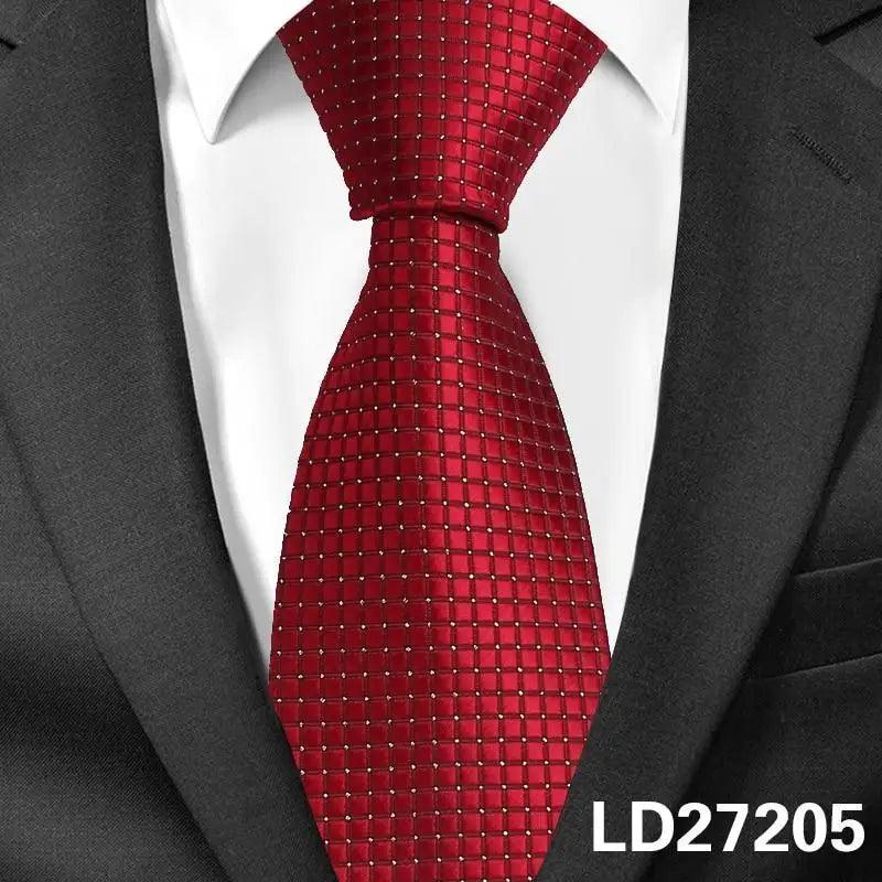 Colorful Men Necktie Business Wedding Fashion Various Colors Easy Match Ties For Men Men's Necktie Classic Tie Business Suit Accessory Elegant Tie Stevvex