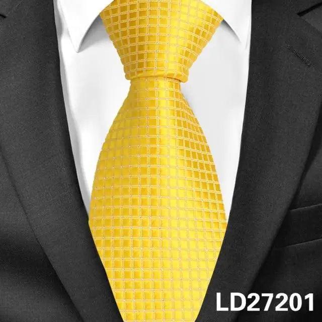 Colorful Men Necktie Business Wedding Fashion Various Colors Easy Match Ties For Men Men's Necktie Classic Tie Business Suit Accessory Elegant Tie Stevvex