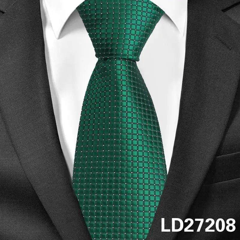 Colorful Men Necktie Business Wedding Fashion Various Colors Easy Match Ties For Men Men's Necktie Classic Tie Business Suit Accessory Elegant Tie Stevvex