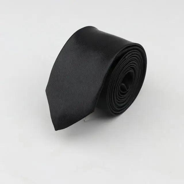 Colorful Men Polyester Slim Men Necktie Simple Design Party Necktie Wedding And Daily Wear Neck Ties Stevvex