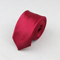 Colorful Men Polyester Slim Men Necktie Simple Design Party Necktie Wedding And Daily Wear Neck Ties Stevvex
