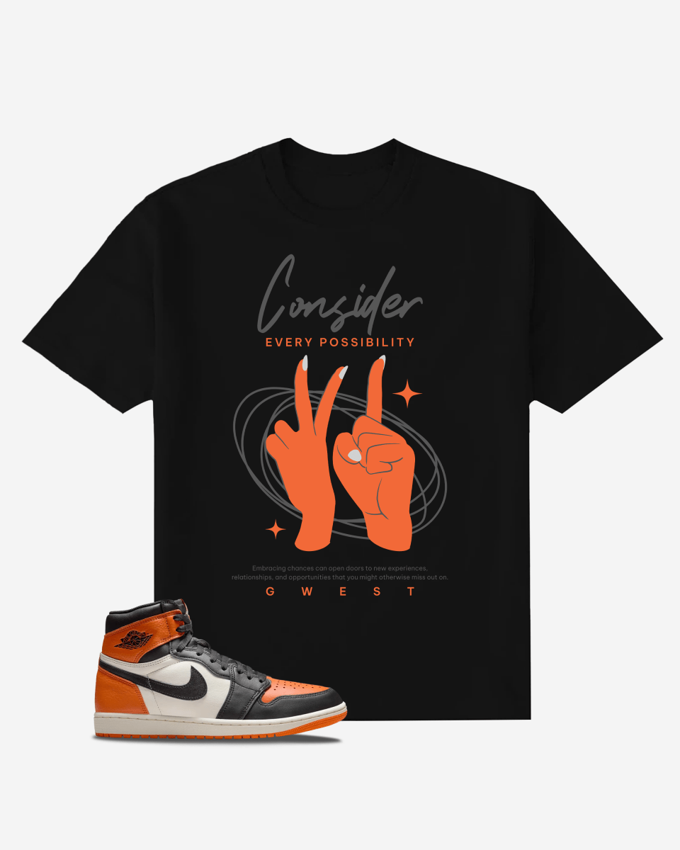 G West Consider Every Possibility Oversized T-Shirt Mens G West