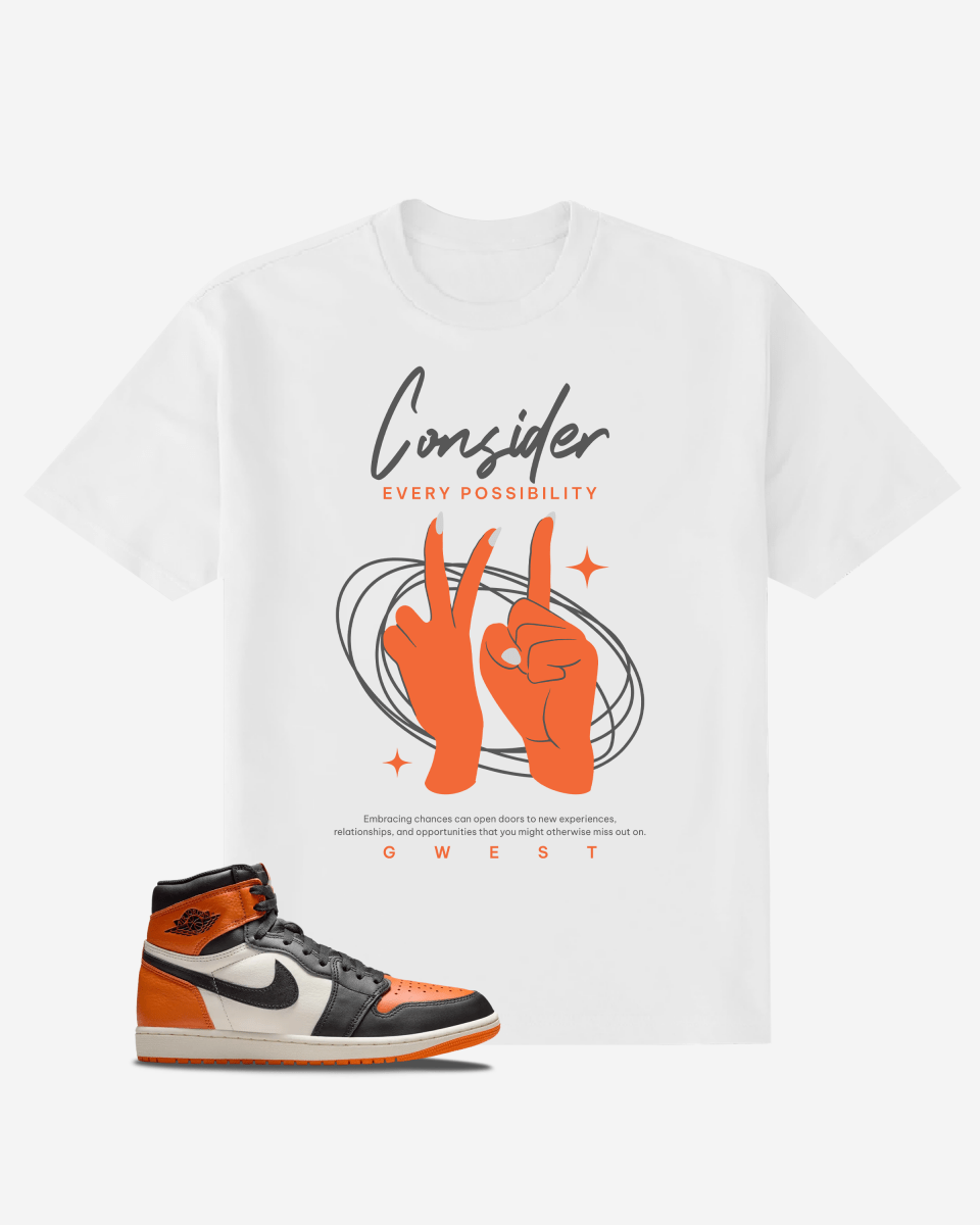 G West Consider Every Possibility Oversized T-Shirt Mens G West
