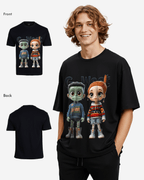 G West Couple Claus Oversized T Shirt Mens G West