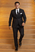 Black Stretch Suit