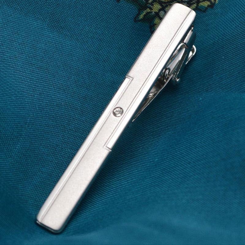 Creative Metal Necktie Bar Formal Shirt Classic Men Tie Clips Elegant Fashion Formal Professional Simple Tie Bar Clips Beautiful Designs Wedding Ceremony Gold Tie Pin Unisex Party Gifts Fashion Tie Clips Stevvex