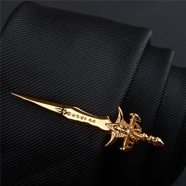 Creative Metal Necktie Bar Formal Shirt Classic Men Tie Clips Elegant Fashion Formal Professional Simple Tie Bar Clips Beautiful Designs Wedding Ceremony Gold Tie Pin Unisex Party Gifts Fashion Tie Clips Stevvex