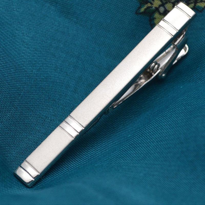 Creative Metal Necktie Bar Formal Shirt Classic Men Tie Clips Elegant Fashion Formal Professional Simple Tie Bar Clips Beautiful Designs Wedding Ceremony Gold Tie Pin Unisex Party Gifts Fashion Tie Clips Stevvex