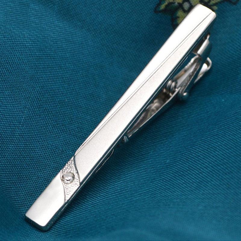 Creative Metal Necktie Bar Formal Shirt Classic Men Tie Clips Elegant Fashion Formal Professional Simple Tie Bar Clips Beautiful Designs Wedding Ceremony Gold Tie Pin Unisex Party Gifts Fashion Tie Clips Stevvex